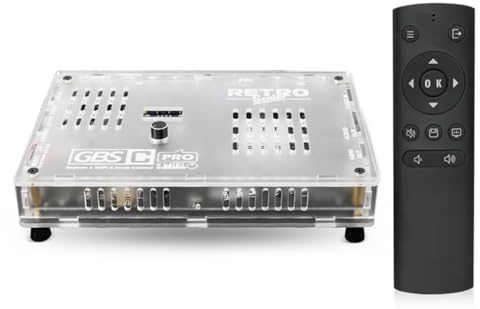 RETUOLWAG Adaptateur péritel professionnel FM83 108 vers VGA offrant détection automatique et réglage de la configuration Contrôleur Scanline