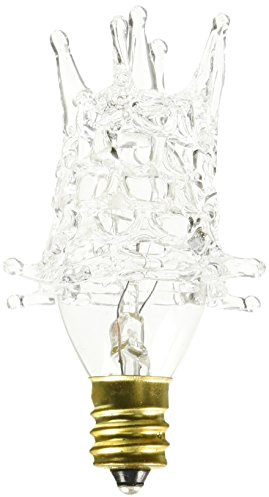 Westinghouse Lighting 03747-7STAR - 7 Watt Star DecorLite Decorative Light Bulb, Clear