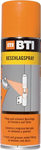 Beschlagspray - 400ml - Schmieren, Pflegen und Warten von Fenster- und Türbeschlägen, auch zum Warten und Schmieren von Metallteilen an Fahrrad, Moped und Motorrad
