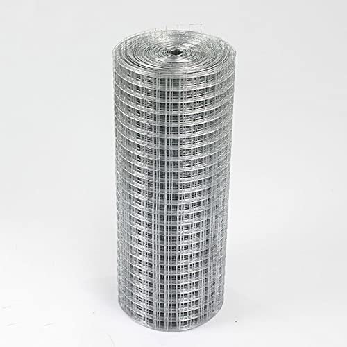 1Mx15M Volierenzaun 1 Cm Quadratmasche Hardware-Tuch Feuerverzinkt Geschweißter Maschendrahtzaun für Gartenfrüchte Kaninchen Schlange Tiergehege ( Color : 0.6CM HOLE X 0.6MM THICK , Size : 1X15M )
