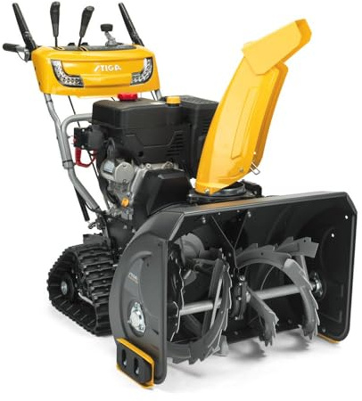 STIGA St 6272 P TRAC Fraise à Neige sur chenilles, Moteur à Essence, Largeur de déneigement 72cm, Phare