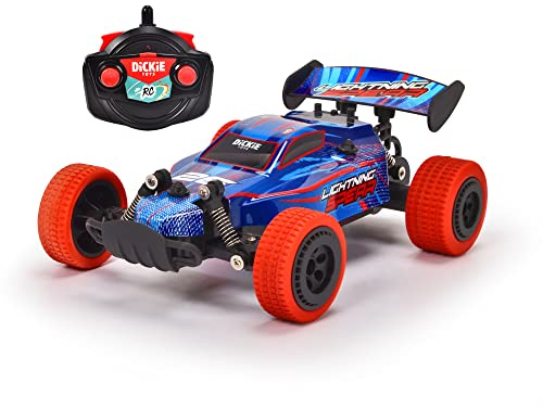 Dickie Toys - RC Lightning Spear - Ferngesteuerter Geländewagen mit Gummireifen und Federung, Spielzeug-Auto für Kinder ab 6 Jahren 201105003ONL Mehrfarbig