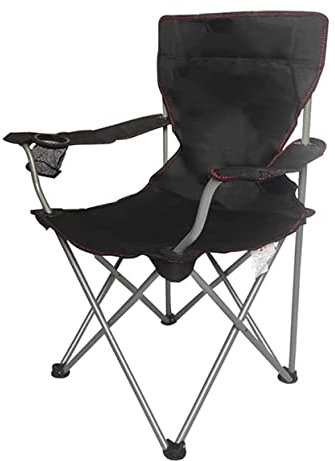Danzyt Campingstuhl Faltbar Outdoorstuhl Klappstuhl Campingstuhl Für Erwachsene Ultraleichter Langlebiger Klapphocker Tragbarer Rasenstuhl Mit Getränkehalter-Tragetasche Faltstuhl Camping-Stühle