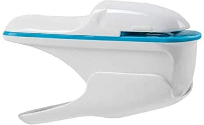 ALLC Tacker Büro Handhefter, Desktop-Hefter, 7 Blatt Kapazität, Heimbürobedarf, Bindung, Desktop-Hefter, tragbar Tragbare Büro Heftgerät (Color : White, Size : Taille Unique)