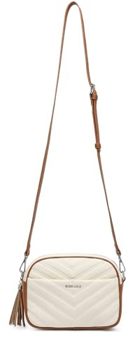 Miss Lulu Klein Handy Umhängetasche,Damen Kleine Umhängetasche,PU Leder Crossbody Schultertasche Reisepass Handytasche mit Kartenschlitz Verstellbar Abnehmbar Schultergurt