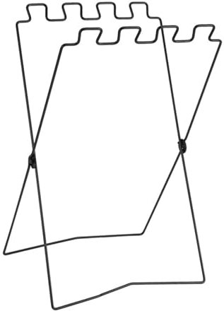 ANKROYU Porta Sacco della Spazzatura, Porta Sacco della Spazzatura in Acciaio Inossidabile, Porta Sacco della Spazzatura Pieghevole, Supporto Porta Sacco della Spazzatura, Porta (Nero)