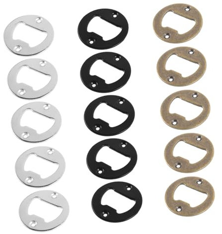 MAGICLULU Ferramenta Per Apribottiglie Kit Di Stampi in Resina Fai Da Te Inserti Per Apribottiglie in Acciaio Inossidabile Con Viti e Cacciavite