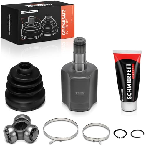 Frankberg Gelenksatz Getriebeseitig Vorderachse Links Rechts Kompatibel mit Golf V1K1 Golf VVariant 1K5 P.a.s.s.a.t 3C2 P.a.s.s.a.t CC 357 Replace# 3C0498103G