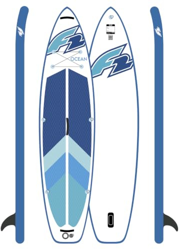 F2 Stand up Paddle Board Ocean LTD SUP Board Only 11,5’ (350cm) Blau, stabiles Stand Up Paddling Board, aufblasbar