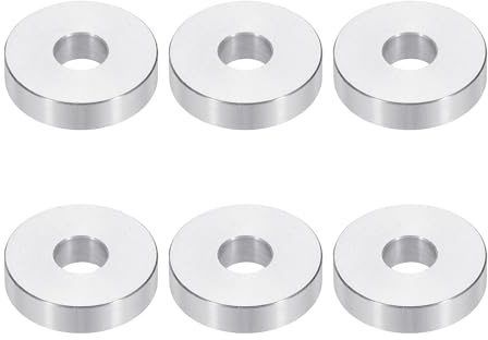 PATIKIL 6 piezas Espaciadores de aluminio M8 5/16 x 1 casquillo separador