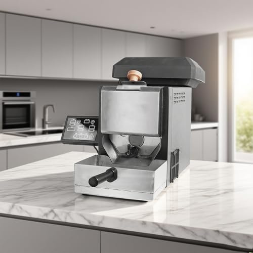 Home Coffee Roaster | Coffee Bean Roaster With Simulated Direct Fire, Fast Cooling Tray And Smart Button Control, Integrated Dust Collection Design, Built-In Collector, Suitable For Home Roasting