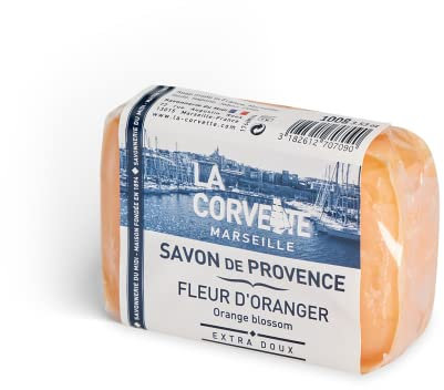 La Corvette Pastilla de Jabón con Flor de Naranja - 100 gr