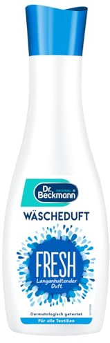 Dr. Beckmann Wäscheduft Fresh | Für frischen und langanhaltenden Duft | Ohne Weichspüler | Für alle Textilien geeignet | 250 ml