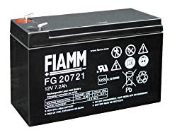 Fiamm FG 12V 7.2Ah (4,8mm) Batteria al piombo ricaricabile da 7200mAh