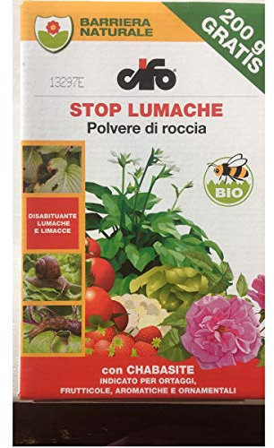 CIFO Stop Lumache disabituante limacce Polvere di Roccia 1 kg