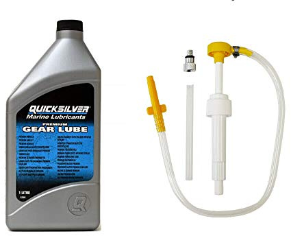 Quicksilver Getriebeöl für Außenborder bis 75 PS mit Getriebeölpumpe