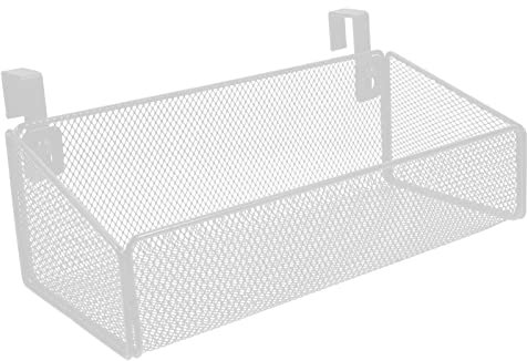Zerodeko Cesta Colgante De Metal Para Cabecero De Cama Con 5 Pares De Ganchos Extraíbles Organizador De Almacenamiento Para Dormitorio Apartamento Y Hogar 10.43X4.72X3.54 Pulgadas