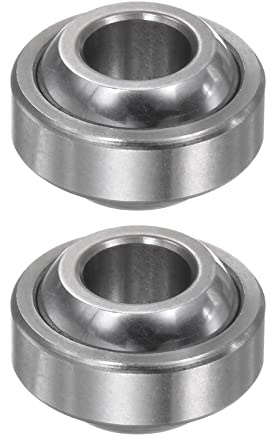 sourcing map 2Stk GEG8C Sphärisch Schlicht Lager 8mmx19mmx11mm Versiegelt Sphärisch Radiales Kugellager