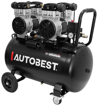 Compresseur 4 cylindres silencieux 100L