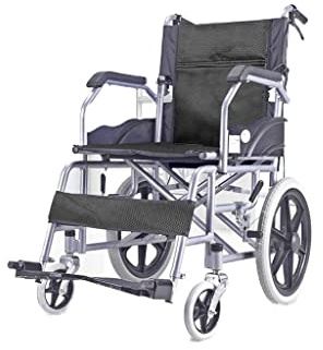 Máquina De Desplazamiento De Silla De Ruedas Móvil Cómoda Y Ligera Plegable Para Exteriores, Máquina De Desplazamiento De Silla De Ruedas Móvil Cómoda Para Baño Al Aire Libre, Transporte Portátil Móv