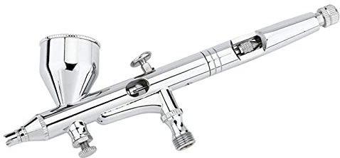 Airbrush-Set Mit Kompressor, Airbrush-Pistolen Zum Lackieren, Dual-Action-Airbrush-Sprühpistolen-Set, 0,2 Mm/0,3 Mm/0,5 Mm Needle Art Spritzpistole, Multifunktions-Airbrush-Pistolen-Set Für Kuchen/Näg
