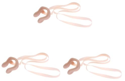 Gogogmee 3 Stück Schwimm-ohrstöpsel Für Kinder Latex-stöpsel Nasenklammer Mit Schnur Für Schwimmunterricht Für Erwachsene Und Kinder