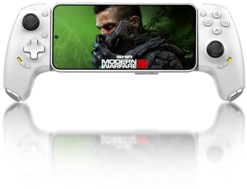 Joso Phone Controller für iPhone 15/iPhone 16 Serie für Android (USB-C), Remote Player Gamepad für PS5/PS4/Xbox Konsole mit Hall Effekt Joysticks/Hall Trigger, 2 Mappable Tasten, 3.5mm Audio Jack