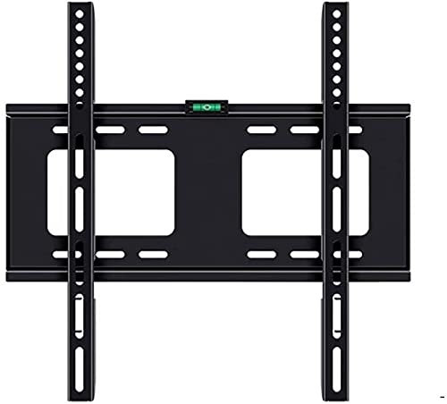 Supports TV Support mural TV, support mural TV inclinable pour la plupart des téléviseurs LED LCD Plasma de 40 à 70 pouces, support mural TV fixe avec niveau à bulle, avec VESA max 600x400mm