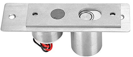 Verrouillage du Boulon à Goutte électrique, Système d'entrée DE PORTE Verrouillage DE Boulon électrique DC12V 2 Fils MINI ENCROPOS ÉLECTRIQUE MORTISE LORCE VERRE PORTE DE