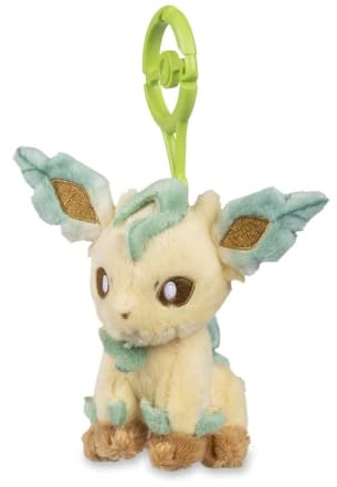 Pokemon Center Leafeon Adventure Partners Plush Key Chain