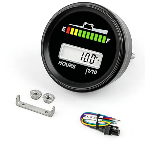 Runleader RL-BI069A Indicatore Batteria & Voltmetro DC 8-80V
