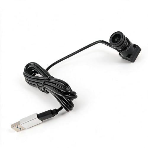 Sxhlseller Webcam HD 1080p con Microfono, Web Cam Mini USB con Cavo da 1,5 M, Plug e Fotocamera di Tipo C per Computer per Laptop Smartphone, Utilizzato per lo Streaming Live, Chiamate
