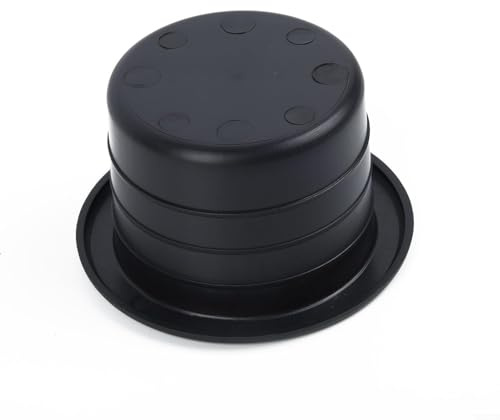 Set di 4 portabicchieri da incasso in plastica per camper, auto, barche, rimorchi, pratici supporti per tazze d'acqua e piccoli oggetti