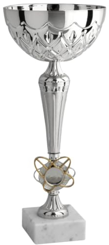 Hole Gadget Coppa Trofeo Personalizzabile 35, 32, 29, 27 cm Singolo o Set Tutti Gli Sport, Calcio, Calcettto, Tennis, Basket, Padel, Fantacalcio, Premiazioni cod 13.051