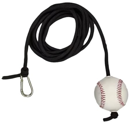 Cuerda de entrenamiento de bateo de béisbol y sóftbol, herramientas de entrenamiento de swing de béisbol, ayuda para mejorar tus habilidades de golpeo