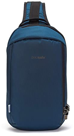 Pacsafe Umhängetasche Vibe 325 ECONYL® Sling Pack Econyl® Ocean blau