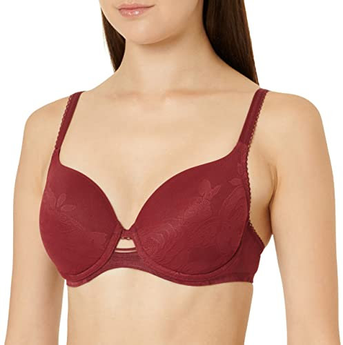 Triumph Damen Wild Rose Sensation WP Geformter BH, BORDEAUX, 70D