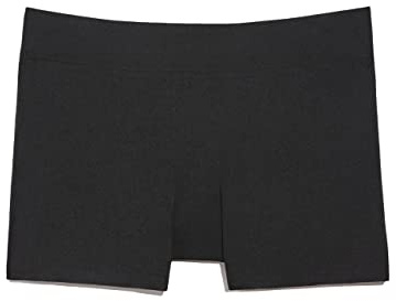 KNIX Super Leakproof Dream Short- Period Underwear for Women, Machine Washable, Reusable - Black, Large (1 Pack)