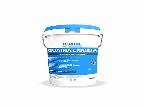 Guaina Liquida Impermeabilizzante - Vari Colori da 1-6-20 KG (6 KG, VERDE)