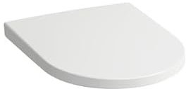 LAUFEN Cleanet Navia WC-Sitz, mit Deckel, abnehmbar, mit Absenkautomatik, für Hohlraumbefestigung, 445x370mm, H8916017570001, Farbe: Weiß Matt