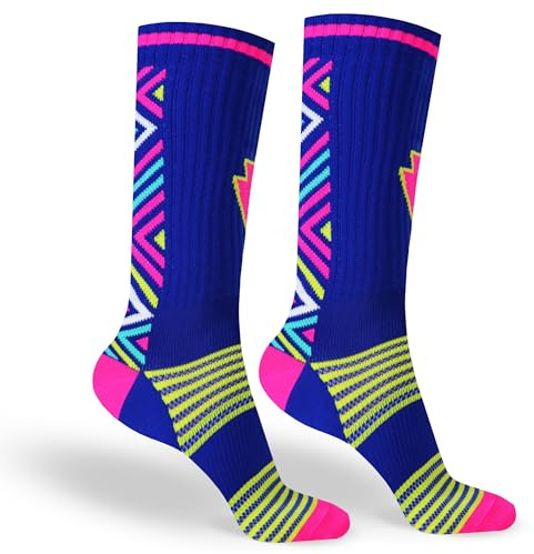 in s(h)ock Barcelona Sport-Socken für Männer und Frauen - Ideale Socken für Laufen, Basketball, Radfahren und Pade