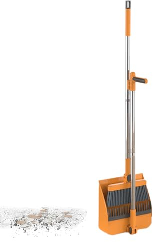 Juego de Escoba y recogedor | Juego de Escoba Plegable y recogedor para el hogar - Escoba de pie y recogedor Plegable para el hogar y la Cocina