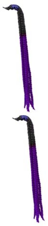 iplusmile 2stücke Helmverzierung Braid Wig Dekoration Für Motorradhelme Abnehmbares Zubehör Zufälliger Farbe Um Ihrem Helm Eine Besondere Note Zu Verleihen Geeignet Für Helmmodelle