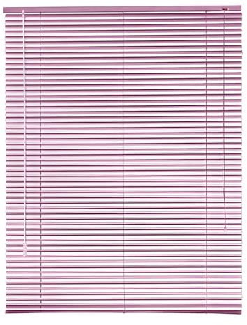 2,5 cm Lamellen Jalousien Aus Aluminium, Horizontale Fensterjalousien Für Büro, Schlafzimmer, Badezimmer, Lichtfilternde Jalousetten(Pink)