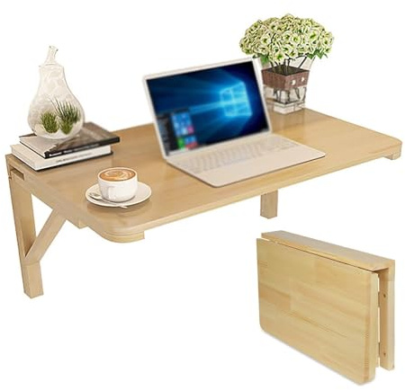 Klappbarer Wandtisch, wandmontierter Klapptisch für die Waschküche, wandmontierter Klappschreibtisch zum Platzsparen für das Home-Office, Waschküche, Arbeitszimmer (Größe: 120 x 40 cm) (eine Farb