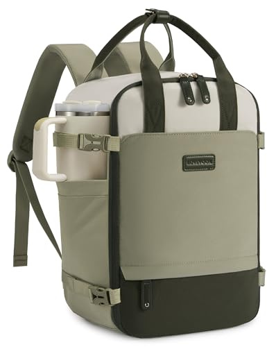 LOVEVOOK Handgepäck Rucksack Ryanair 40x20x25 Reiserucksack Damen 20L Travel Backpack Women Carry On Luggage Cabin Bag für Flugzeug Weekender Reisetasche Klein für Eurowings Wizz Air Easyjet Airplane