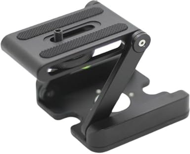 Aluminum ZType Folding Tilts Head Quick Release Plate For Tripods And Stabilizers Z Flexs Tilts Tripods Head