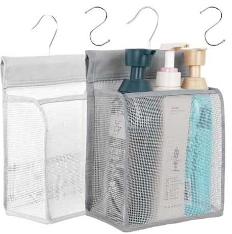 LAKPYN 2 Piezas Bolsa para pinzas de la ropa para colgar, gancho para colgar fácil para guardar pinzas de la ropa, bolsa de lavandería para casa y