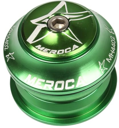 NEIQIUWING Per bicicletta a forcella da 44 mm con gambo da 28,6 mm in lega di alluminio nero/rosso/oro/blu/verde/viola per telaio da 44 e forcella da 1/8 pollici