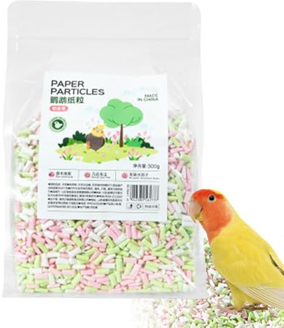 Natural Bird Litter - Parrot Hamster Cage Liner Soft Wood Chips with Odor Control | Paper Supplies, Small Animal Accessories, Coch Bedding